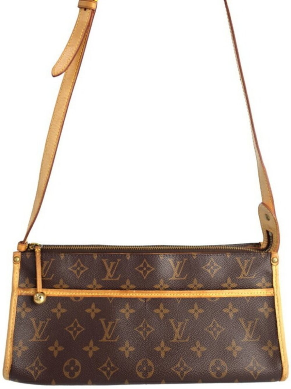 Louis Vuitton Monogram Popincourt Long Shoulder Bag M40008 DU0086 NQ02815